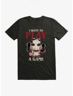 Flash Sale 🔥 Saw I Want To Play A Game T-Shirt 💯