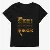 Outlet ❤️ The Amityville Horror Logo 👧 Girls T-Shirt Plus Size 😀