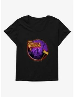 Promo 🔔 The Amityville Horror This Place Is Death 👧 Girls T-Shirt Plus Size 🧨