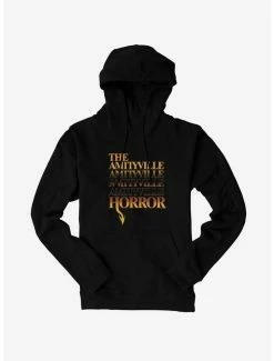 Promo 🛒 The Amityville Horror Logo Hoodie 💯