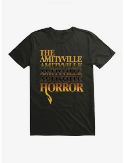 Coupon 🔔 The Amityville Horror Logo T-Shirt 🔥