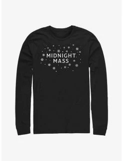 Buy ⭐ Midnight Mass Snowflake Logos Long-Sleeve T-Shirt ✨