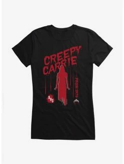 Coupon 💯 Carrie 1976 Creepy Carrie 👧 Girls T-Shirt 🧨