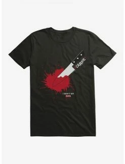 Budget 🥰 Carrie 1976 Knife Splatter T-Shirt 😍