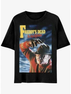 Best reviews of ✨ Freddy's Dead: The Final Nightmare Poster Boyfriend Fit 👧 Girls T-Shirt 💯