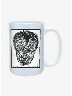 Promo ✔️ Universal Monsters The Wolfman Head Mug 15oz ❤️
