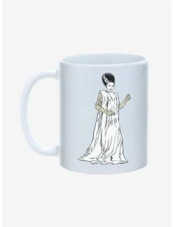 Hot Sale 🤩 Universal Monsters The Bride of Frankenstein Portrait Mug 11oz 😍