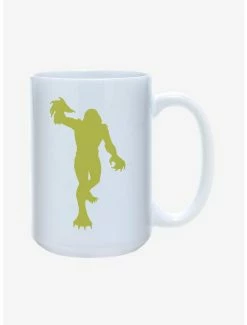 Discount 🧨 Universal Monsters Creature from the Black Lagoon Silhouette Mug 15oz ⌛