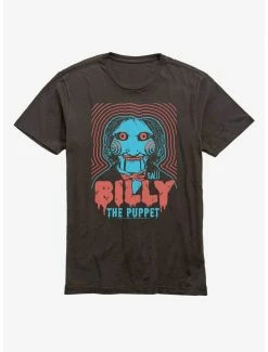 Discount ✔️ Saw Billy The Puppet T-Shirt ⭐