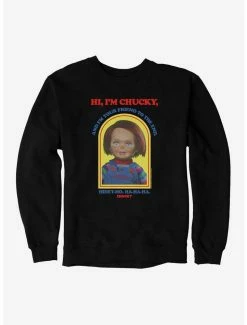 Hot Sale 👍 Chucky Hi I'm Chucky Sweatshirt 💯