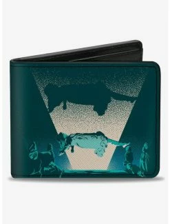 Discount 🥰 The Exorcist Vintage Regan Levitation Scene Poster Bifold Wallet 🔔